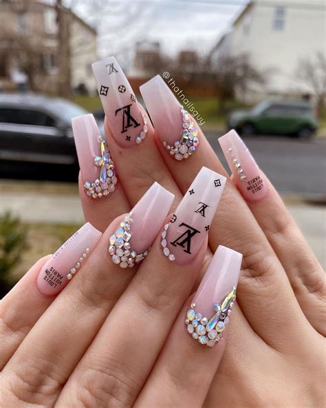 short louis vuitton nails|Louis Vuitton nails price.